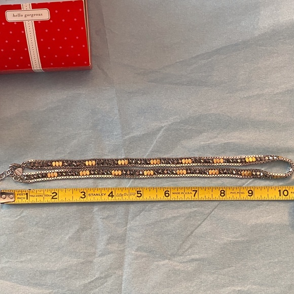 Stella & Dot NWOT Tri-Colored Necklace - Picture 9 of 12